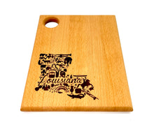 Load image into Gallery viewer, Louisiana Theme Cutting Board
