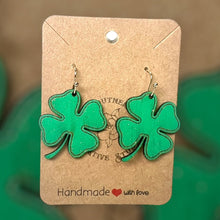 Load image into Gallery viewer, Four leaf clover earring