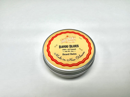 Beard Balm - Bayou Blues, handmade by Southern Creative Studio in New Orleans – detail