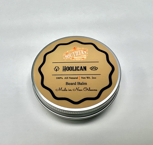 Beard Balm - Hooligan, handmade by Southern Creative Studio in New Orleans – detail