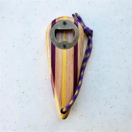 Purple and Gold Ver. 2 Bottle Opener