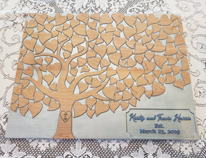 Heart Tree Guest Book