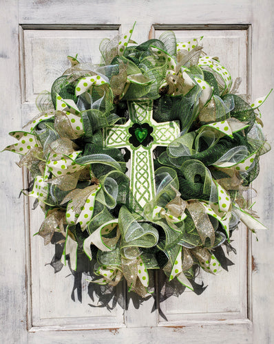 Celtic Cross Wreath