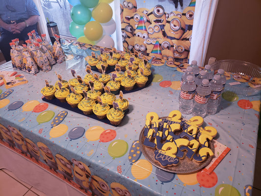 Cupcake Birthday Tray, handmade by Southern Creative Studio in New Orleans