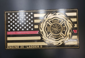 Fire Fighter Flag