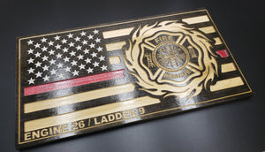 Fire Fighter Flag