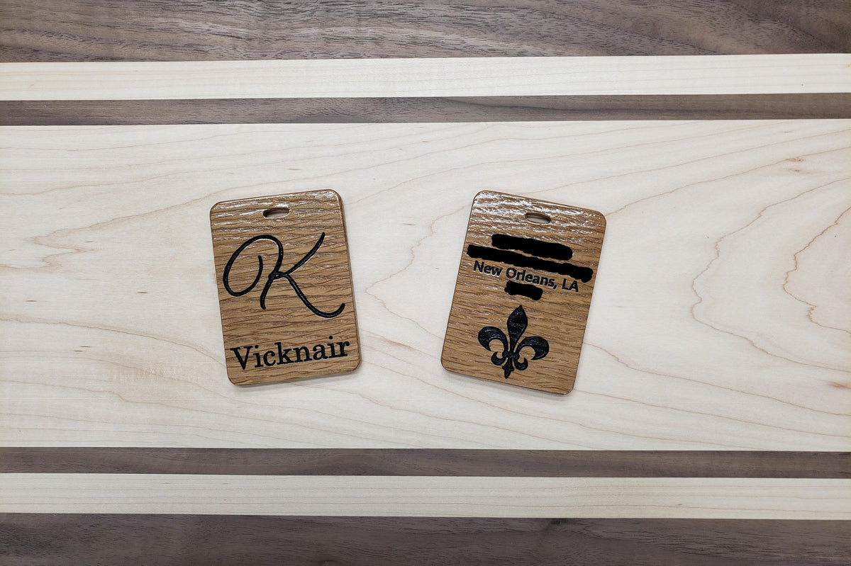 Luggage Tags, handmade by Southern Creative Studio in New Orleans