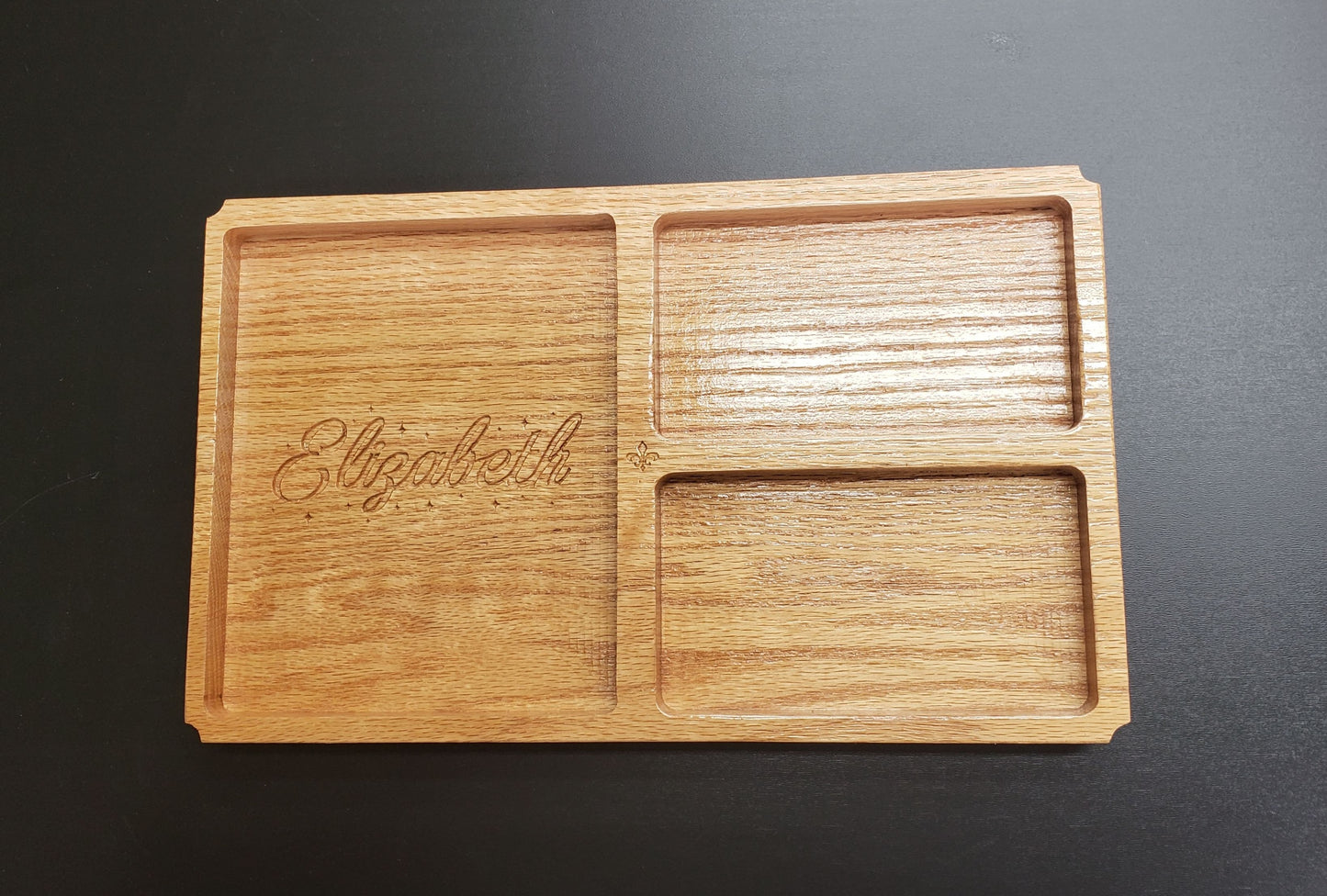 Custom Caddy, handmade by Southern Creative Studio in New Orleans – alternate angle