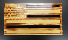 Load image into Gallery viewer, Black and Gold Fleur Dis Lis Flag