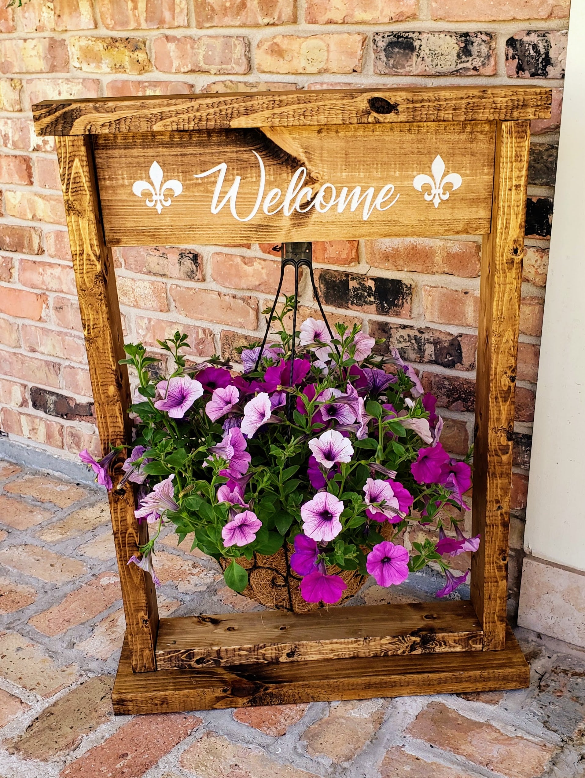 Hanging Plant Stand, handmade by Southern Creative Studio in New Orleans