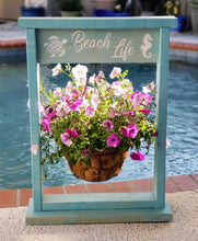 Load image into Gallery viewer, Hanging Plant Stand Beach Life
