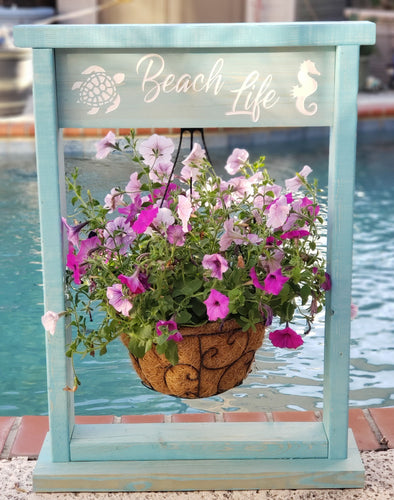 Hanging Plant Stand Beach Life