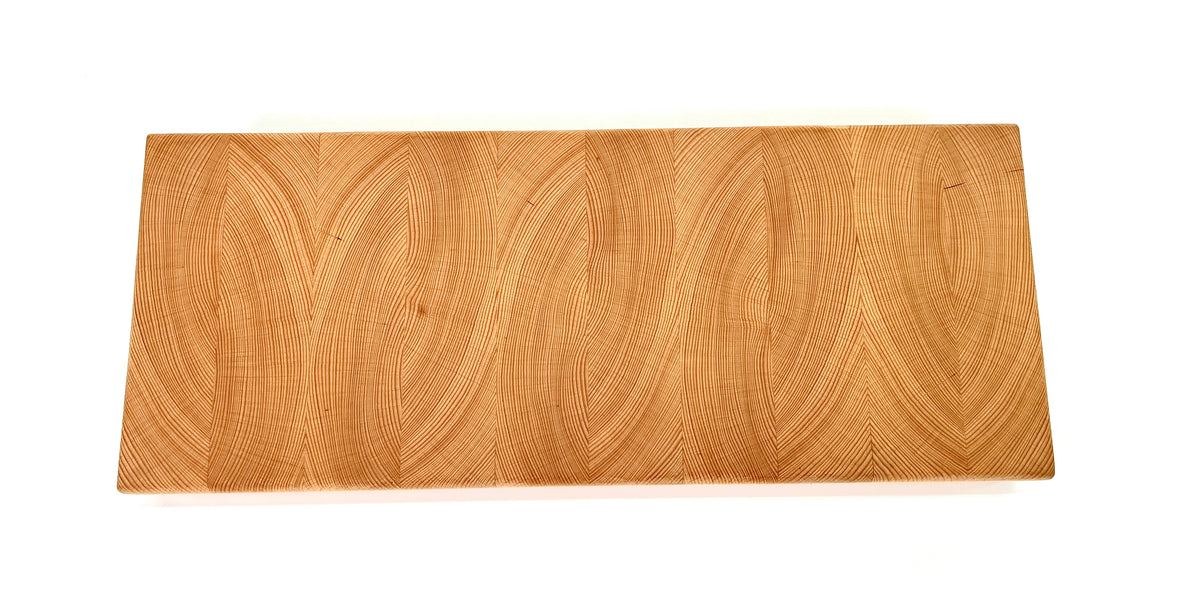 Beech Butcher Block, handmade by Southern Creative Studio in New Orleans – alternate angle