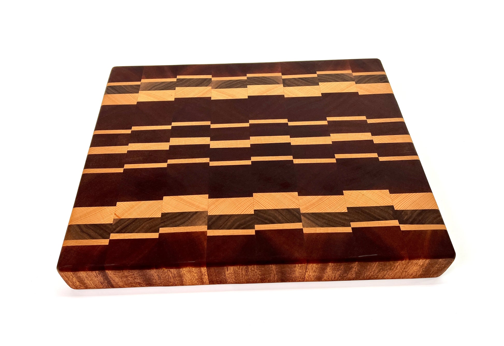 Patterned Chopping Block, handmade by Southern Creative Studio in New Orleans