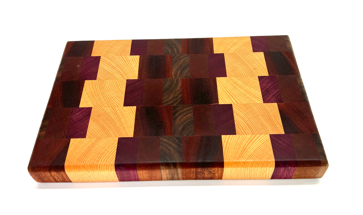 Mini Butcher Block, handmade by Southern Creative Studio in New Orleans – detail