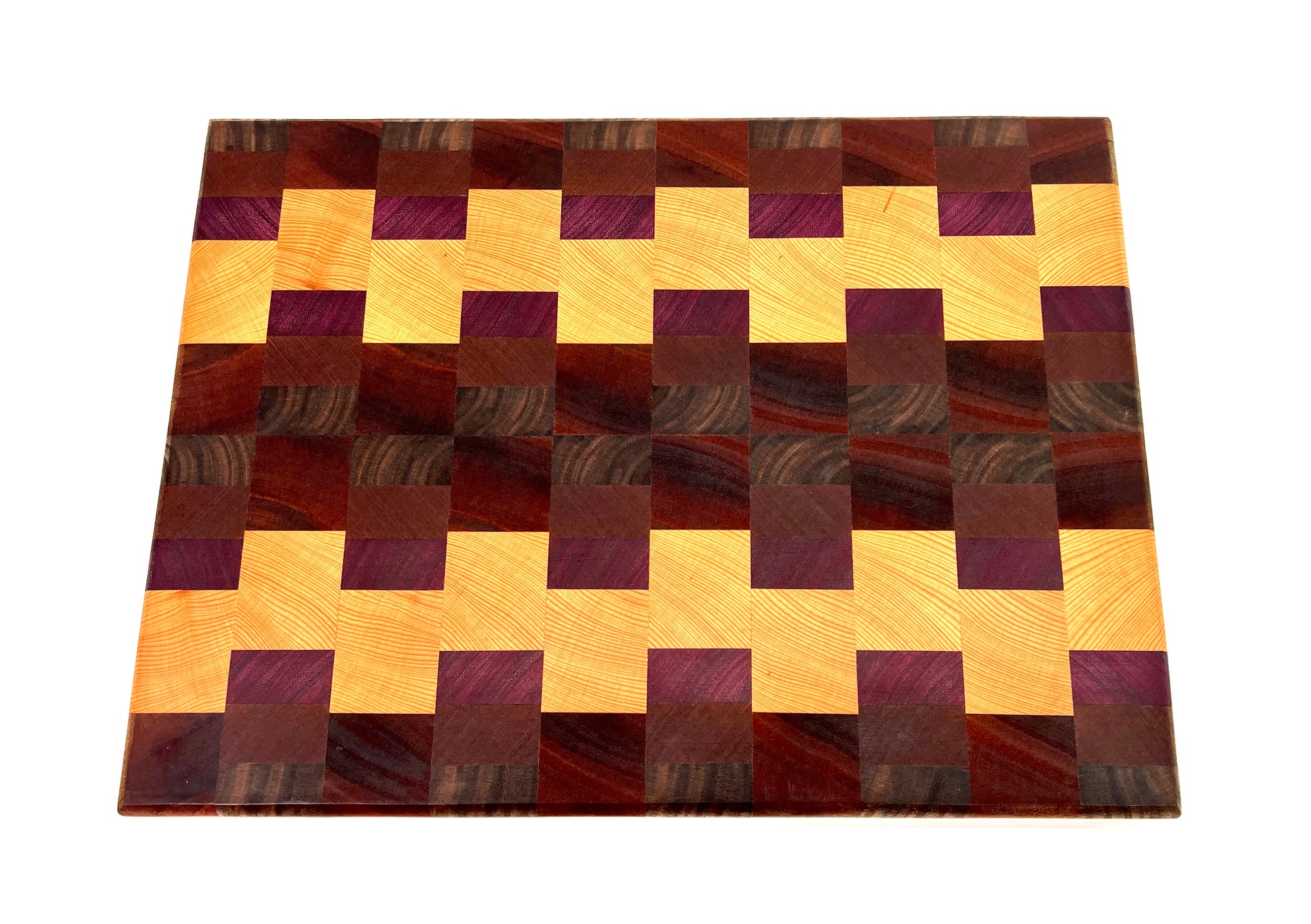 Offset Butcher Block, handmade by Southern Creative Studio in New Orleans – alternate angle