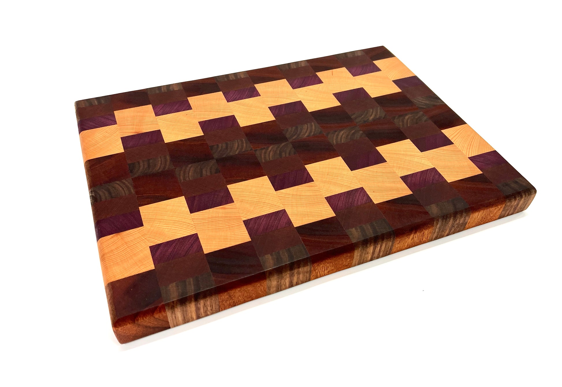 Offset Butcher Block, handmade by Southern Creative Studio in New Orleans – detail