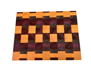 Checkered Chopping Block