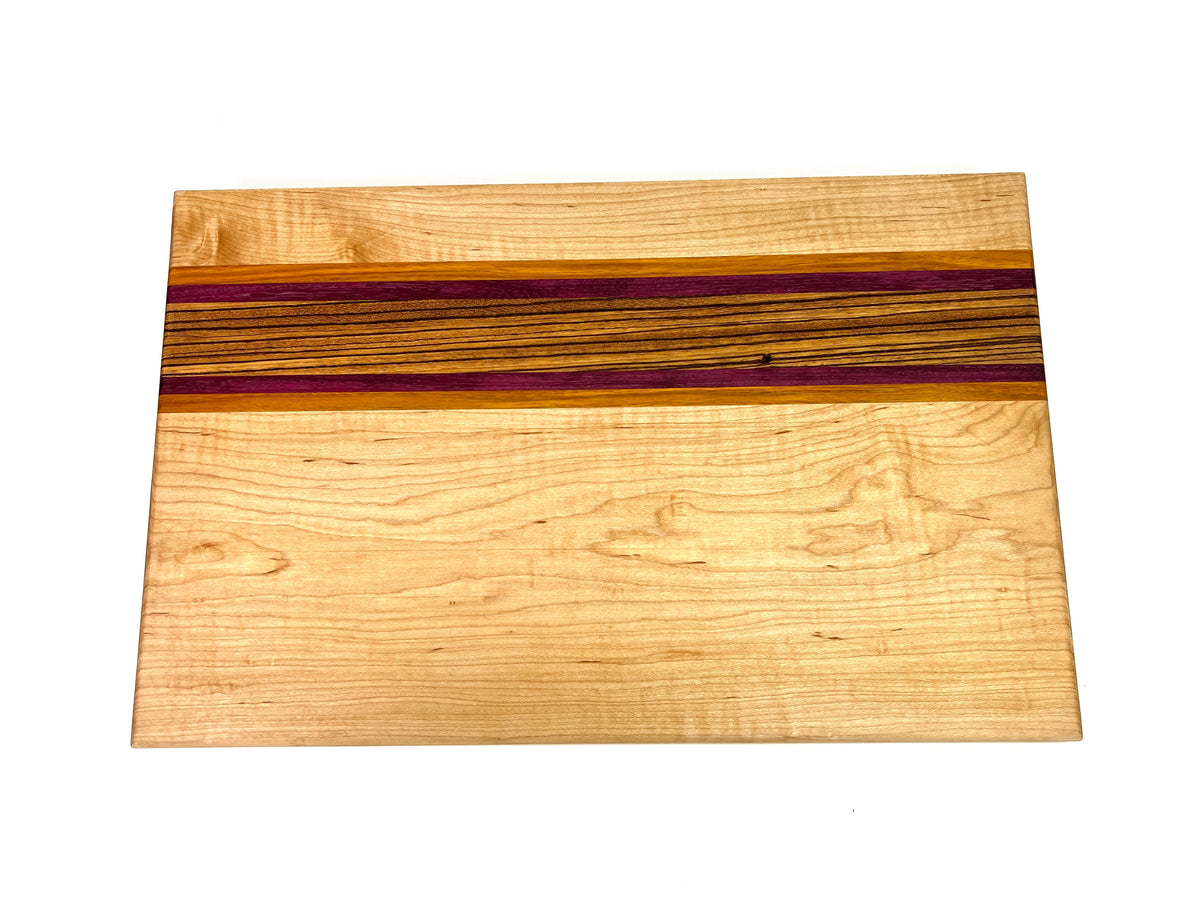 Tiger Cutting Board (Large), handmade by Southern Creative Studio in New Orleans – alternate angle