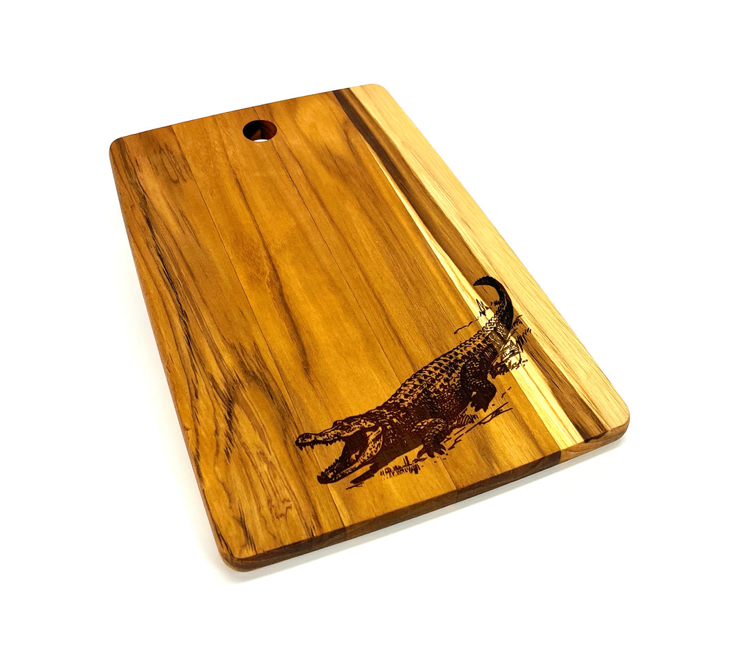 Gator Cutting Board