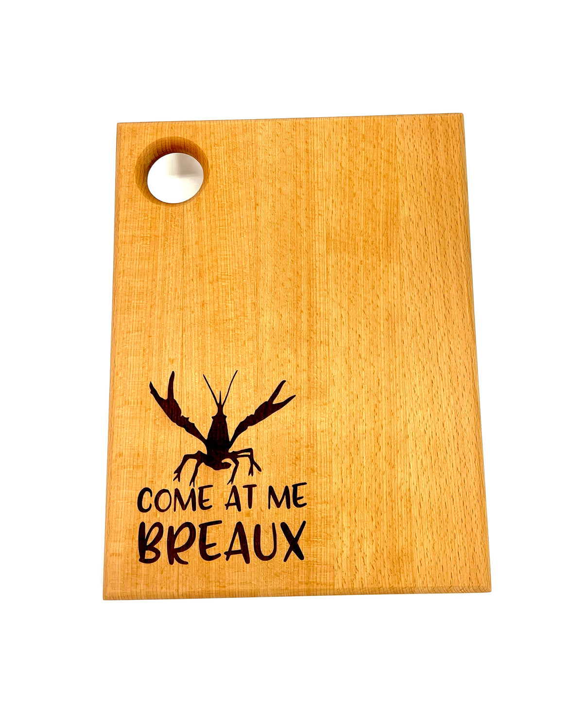 Custom Designed Cutting Board, handmade by Southern Creative Studio in New Orleans – in use