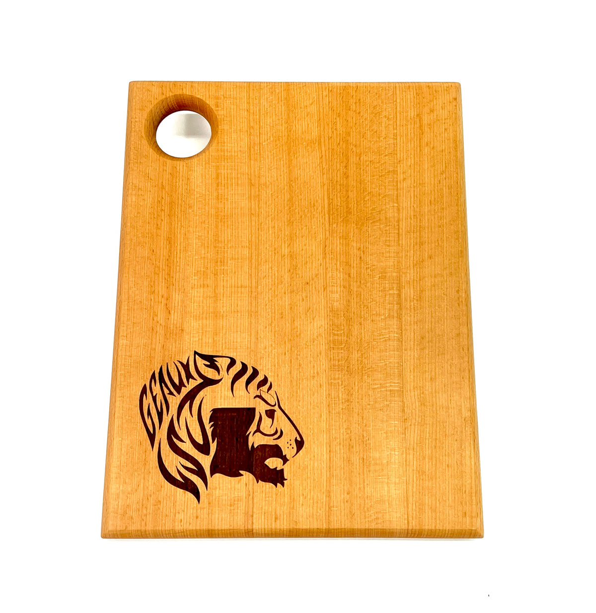 Custom Designed Cutting Board, handmade by Southern Creative Studio in New Orleans – styled shot