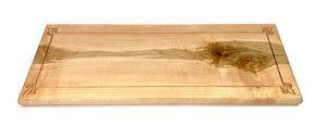 Engraved Fleur Dis Lis Charcuterie Board (Maple)