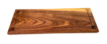 Load image into Gallery viewer, Engraved Fleur Dis Lis Charcuterie Board (Walnut)